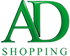 Logo da administradora AD Shopping no Passo Fundo Shopping